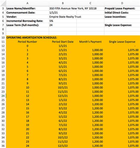 ASC 842 Excel Template