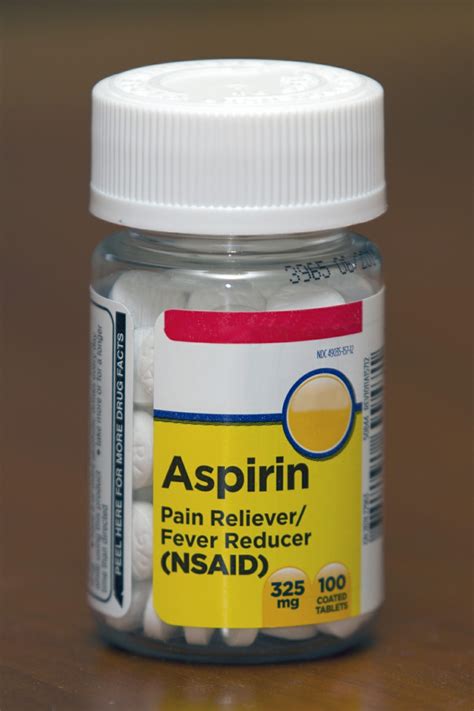 Aspirin bottle