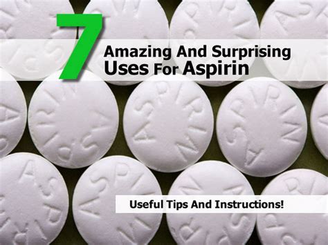 Aspirin tips