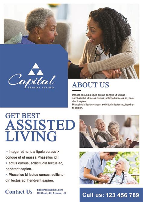 Assisted living flyers