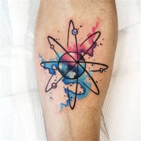 Atomic Tattoo Design Ideas