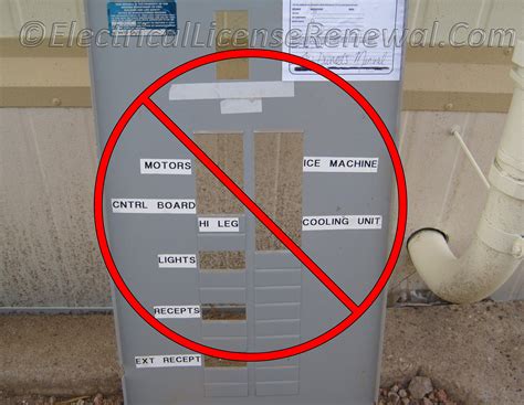 Automated Circuit Panel Label Example