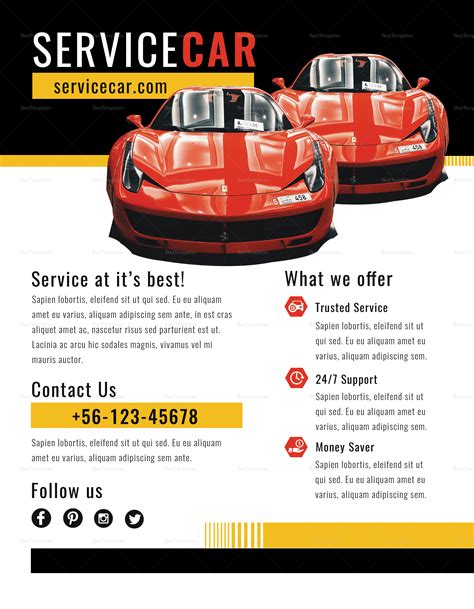 Automotive Flyer Templates