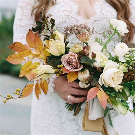 Autumn Wedding Flowers Inspiration