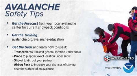 Avalanche Safety Tips