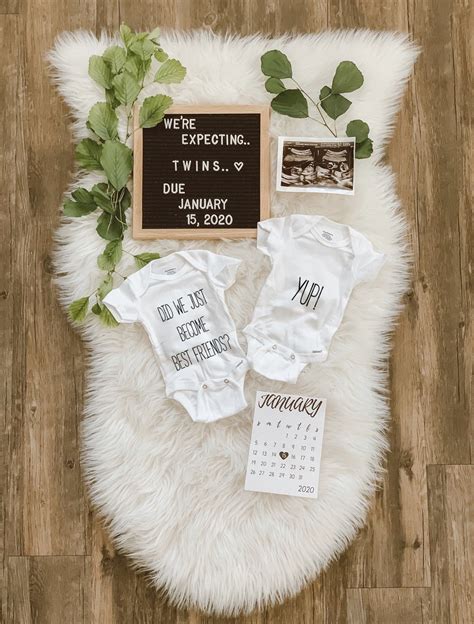 Baby announcement ideas for multiples