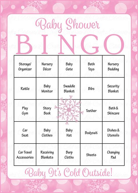 Baby Bingo Game