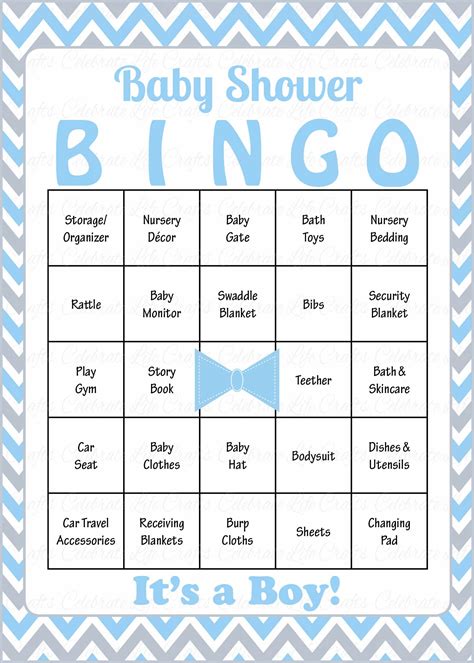 Baby Bingo Game Ideas