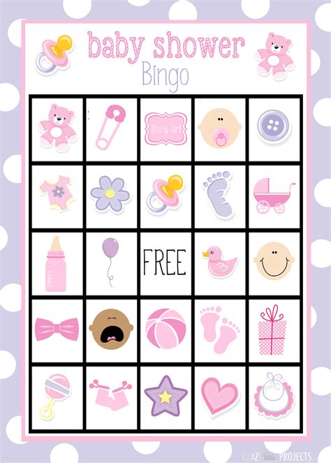 Baby Bingo Printables