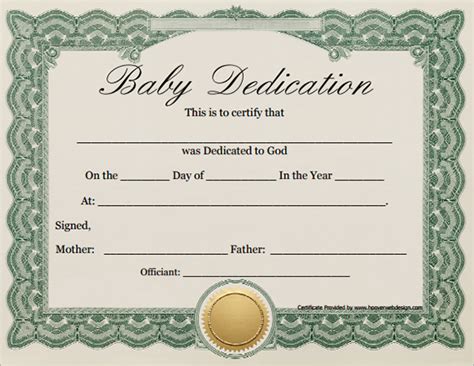 Baby Dedication Template 8