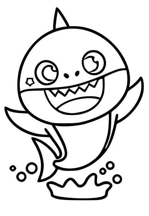 Baby Shark coloring page 10