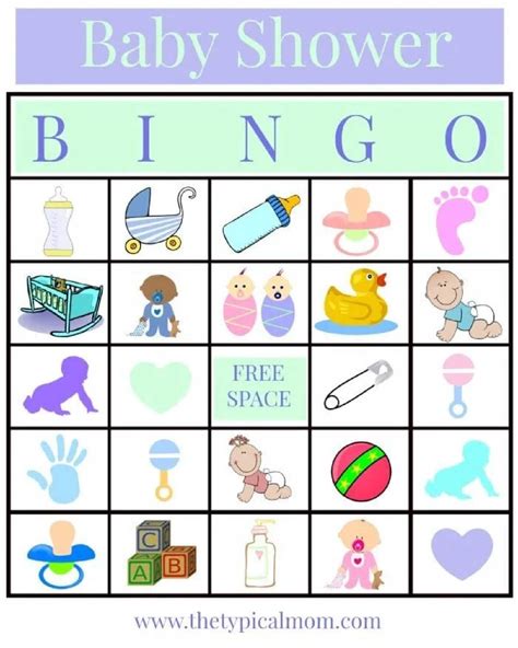 Baby Shower Bingo Printable 10