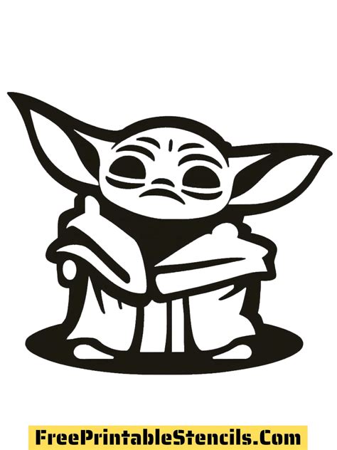 Baby Yoda printable art