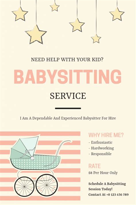 Babysitting Flyer Ideas