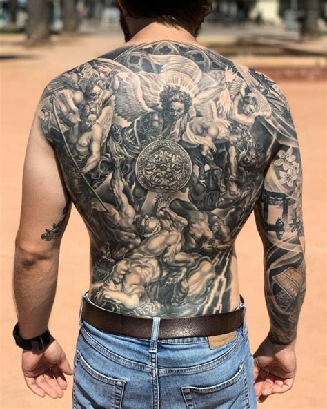 Description of Back Tattoos for Men