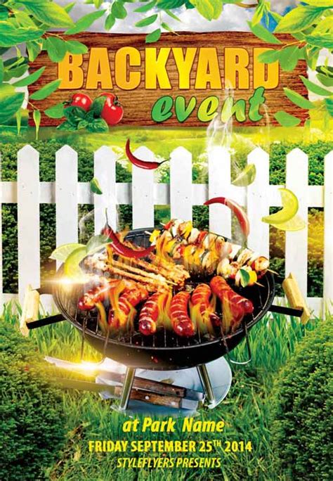 Backyard BBQ Flyer