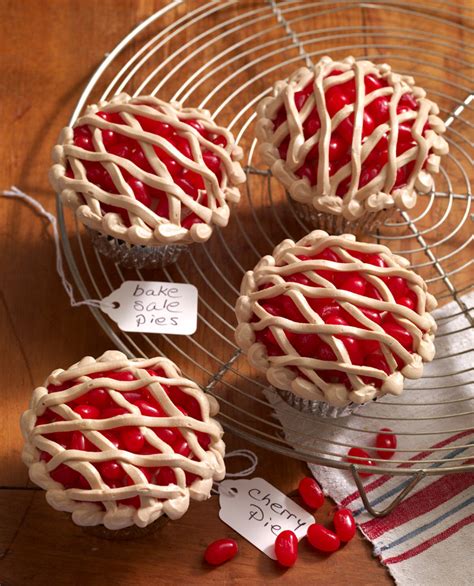 Homemade pies at a bake sale