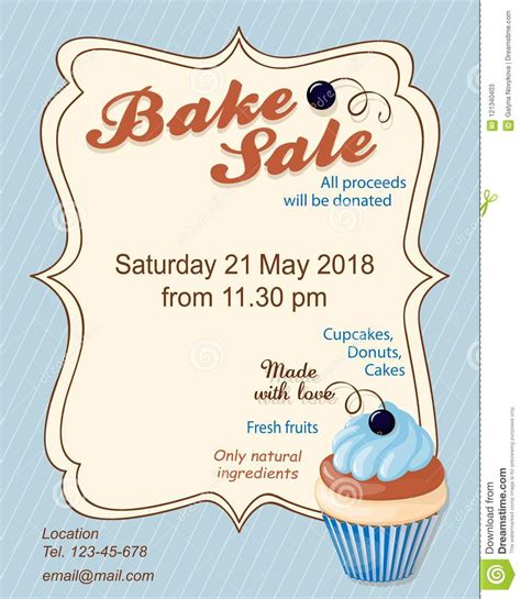 Bake Sale Promotion