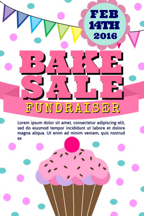 Bake Sale Templates Gallery Image 1