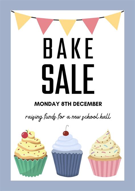 Bake Sale Templates Gallery Image 7