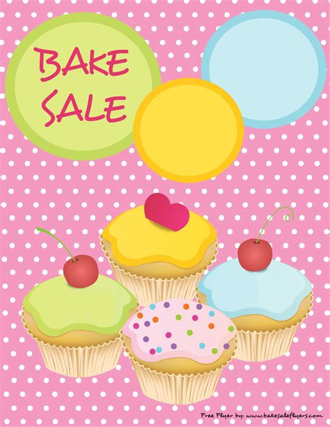 Bake Sale Templates