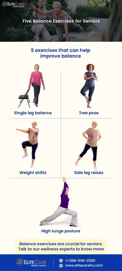 Balance Exercises for Seniors Gallery