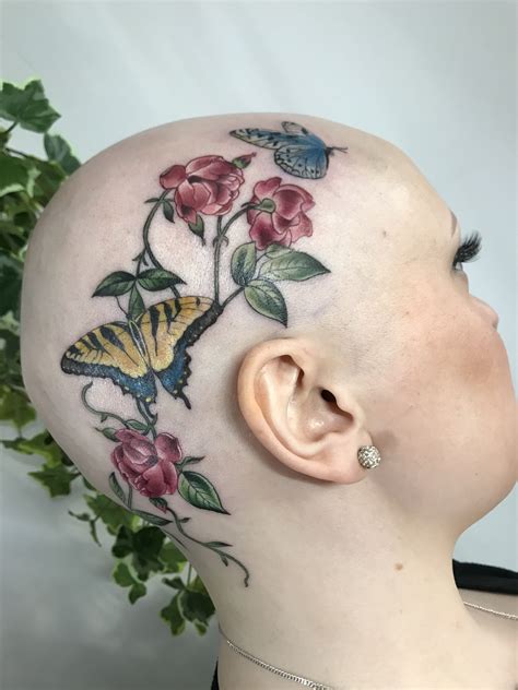 Bald head tattoo gallery