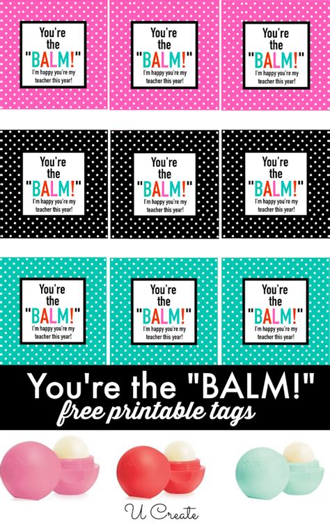 Balm Printables