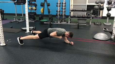 Banded Plank for Core Strength