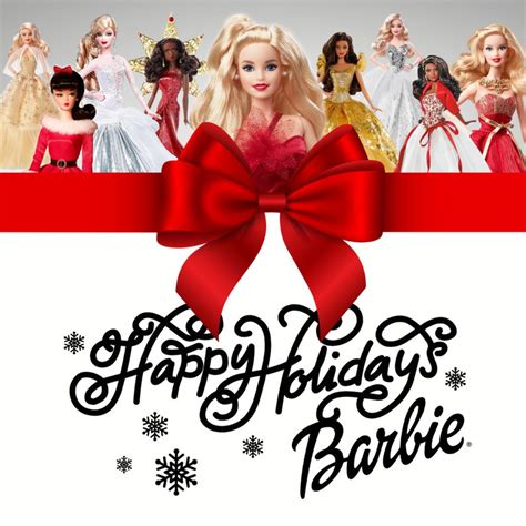 Barbie holiday stencils for print