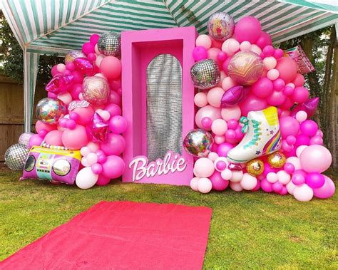 Barbie Parties Print