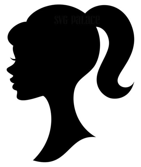 Barbie Silhouette SVG