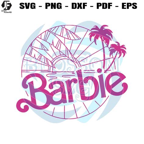 Barbie vacation stencil designs