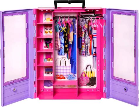 Barbie wardrobe and accessories