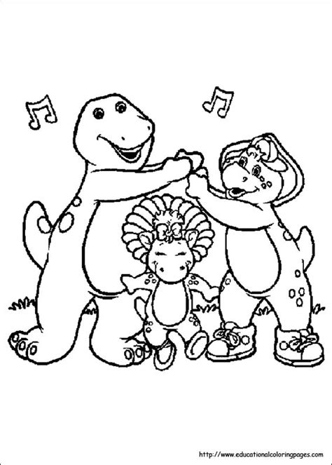 Barney Educational Pages