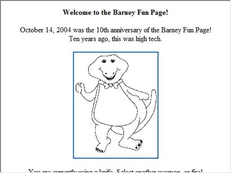 Barney Fun Pages