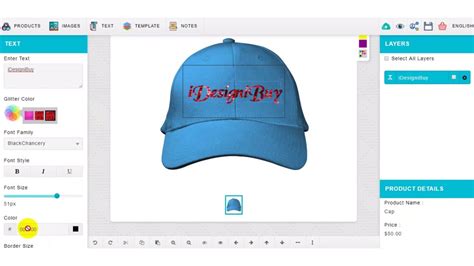 Baseball Cap Design Software