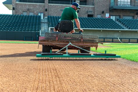 Baseball field maintenance