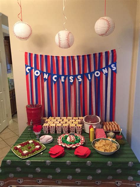 Baseball-Themed Decor