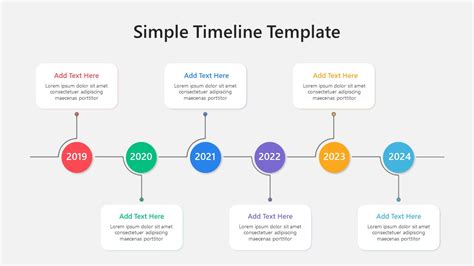 Basic Timeline Template