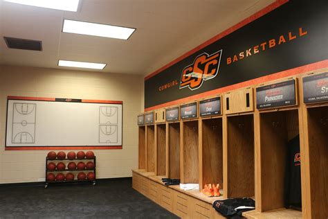 Basketball Locker Room Decor