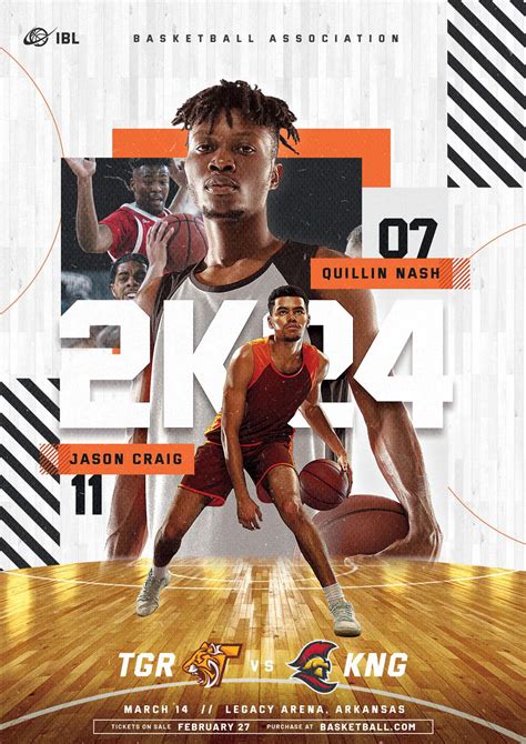 Basketball Poster Template