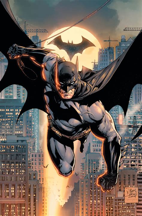 Batman comic book art