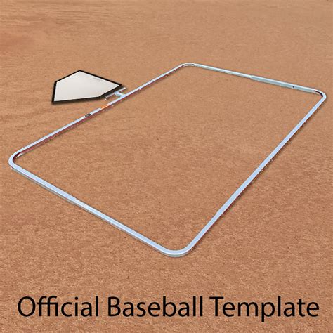 Batter's Box Template Dimensions