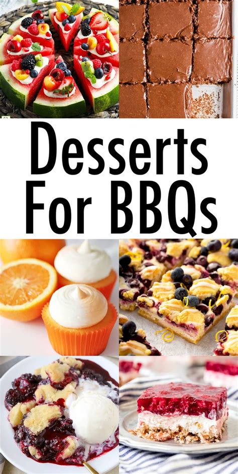 BBQ Desserts