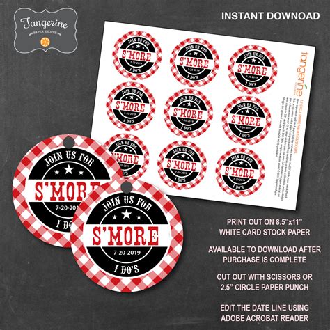 BBQ Drink Labels