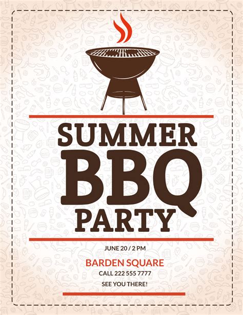 BBQ Event Template