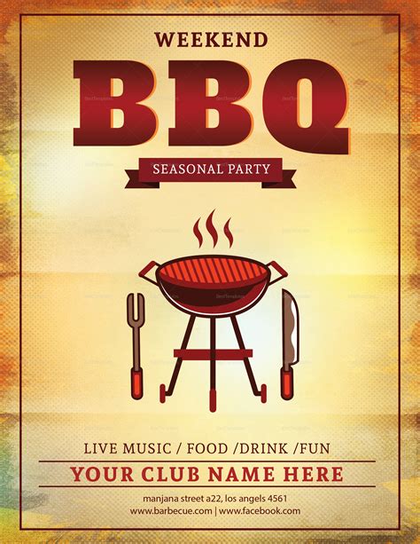 BBQ Festival Template