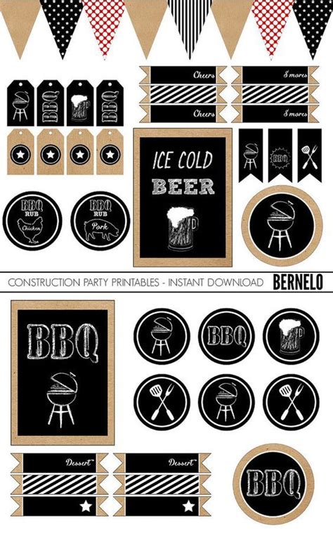 BBQ Labels for Events