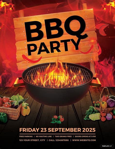 BBQ Party Template